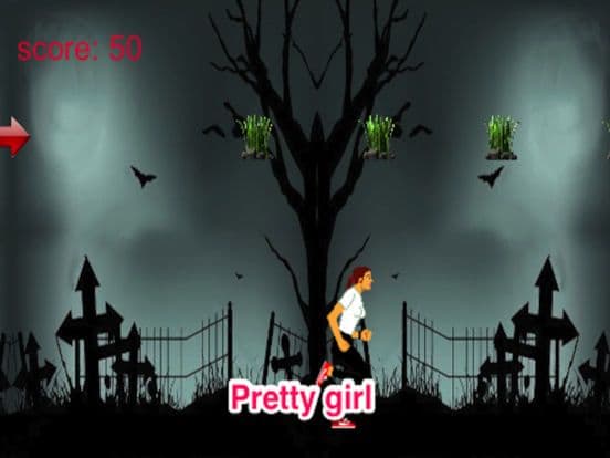 Girl vs Zombie: Running And Chasing screenshot 4