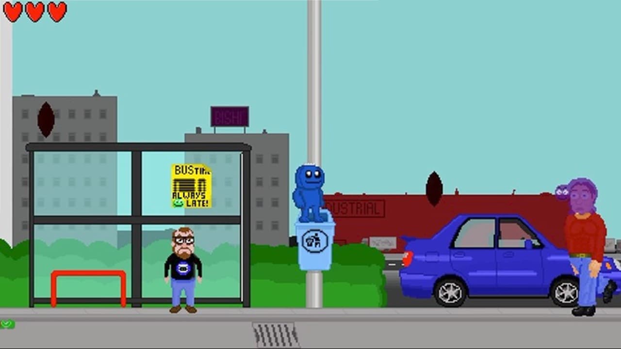 Bishi and the Alien Slime Invasion! screenshot 2