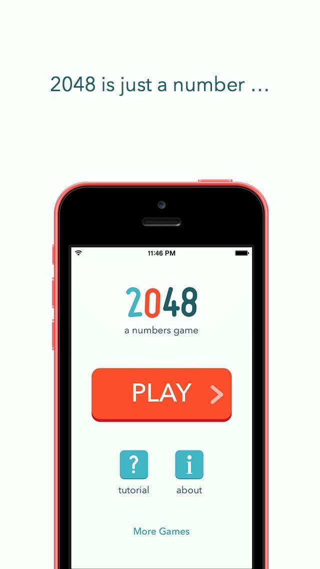 2048 - A numbers game screenshot 2
