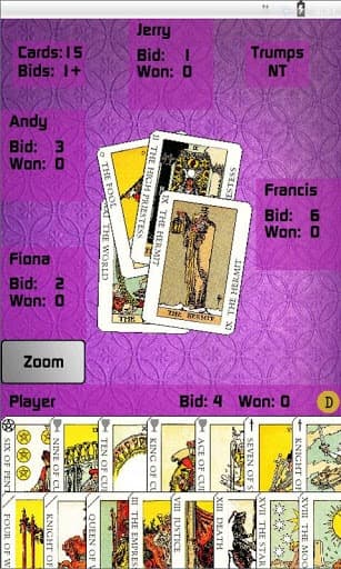 Tarot Whist screenshot 2