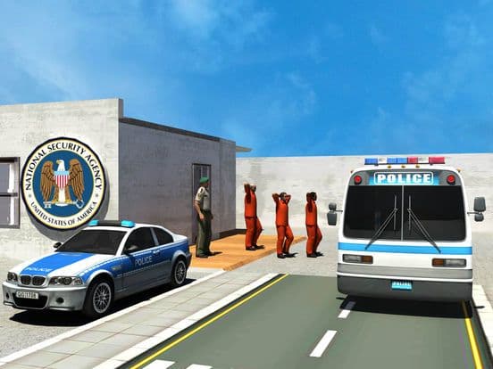 Prisoner Arrest Police Bus Driver Transporter 3d screenshot 5