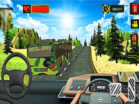 Army Bus:Military Parking 2018 screenshot 2