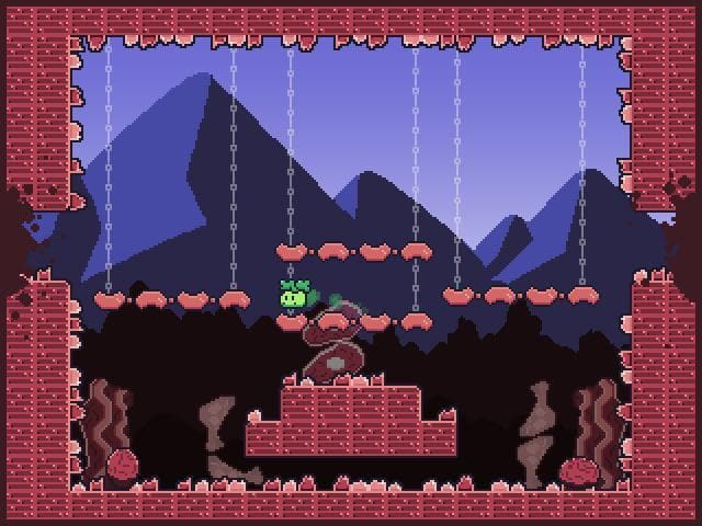 Veggie Boy in Meat World (GDKO RND 1) screenshot 2