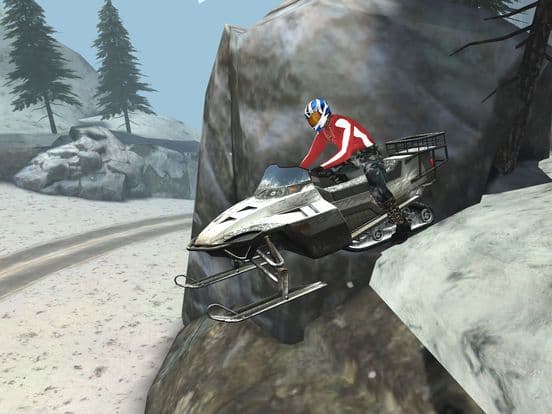 Arctic Snowmobile Racing - 3D eXtreme Winter Ice Trails Driving Edition Free screenshot 4
