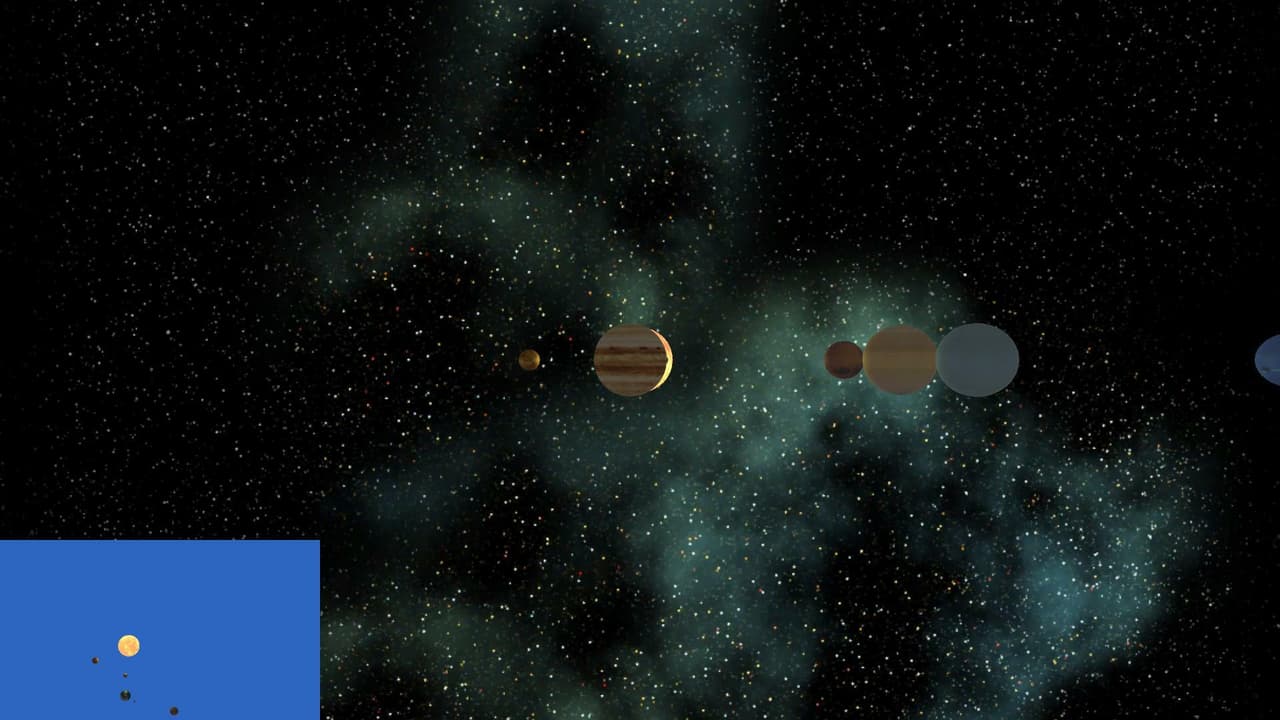 Solar System Simulation (Arbain)