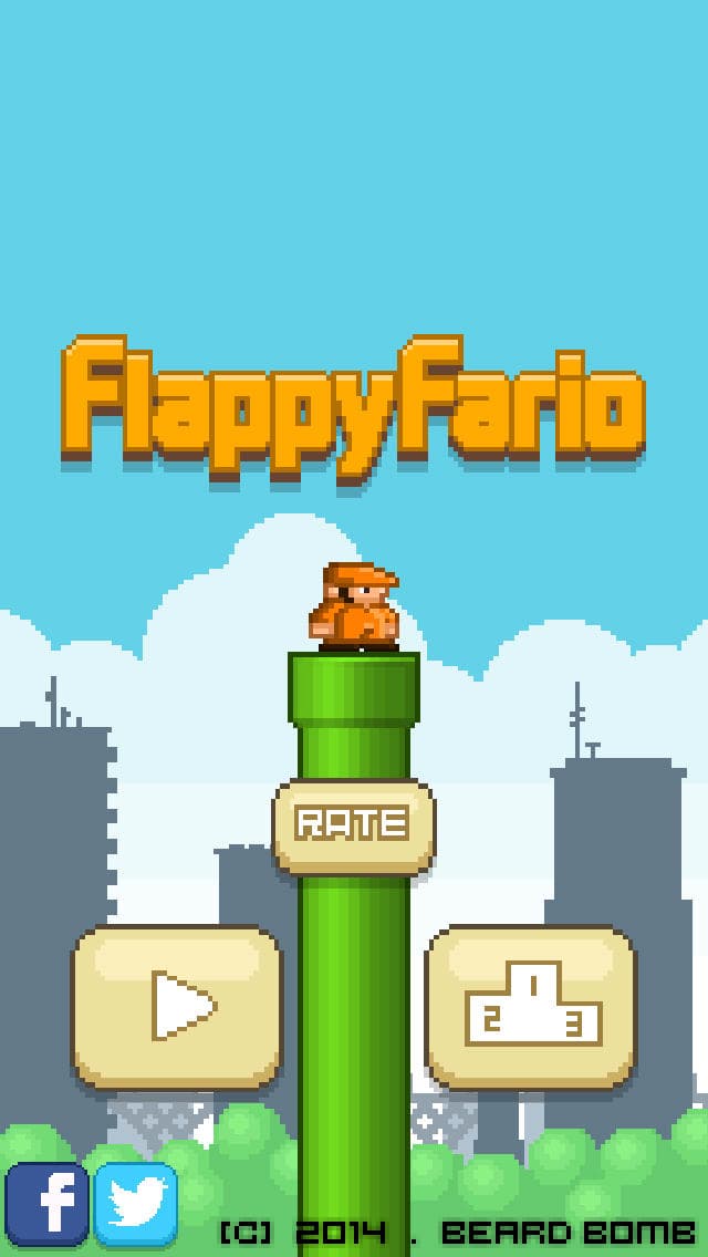 Flappy Fario screenshot 2