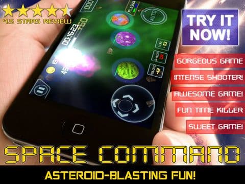 Space Command Battleship - Can you escape the monster asteroid blitz ? screenshot 2