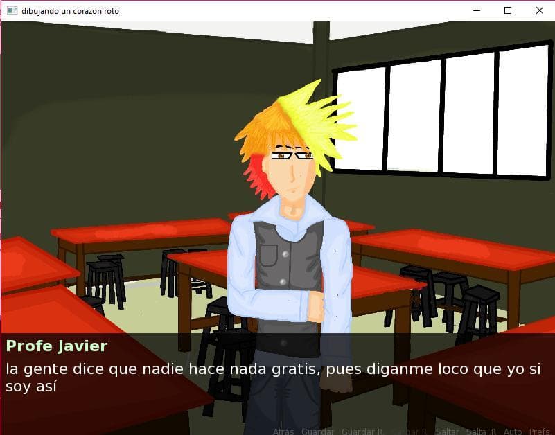 Dibujando un corazón roto screenshot 4