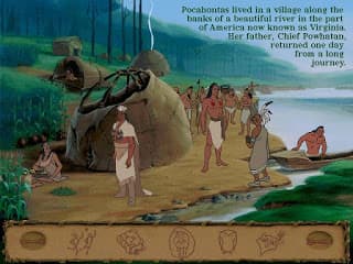 Disneys Animated Storybook: Pocahontas screenshot 6