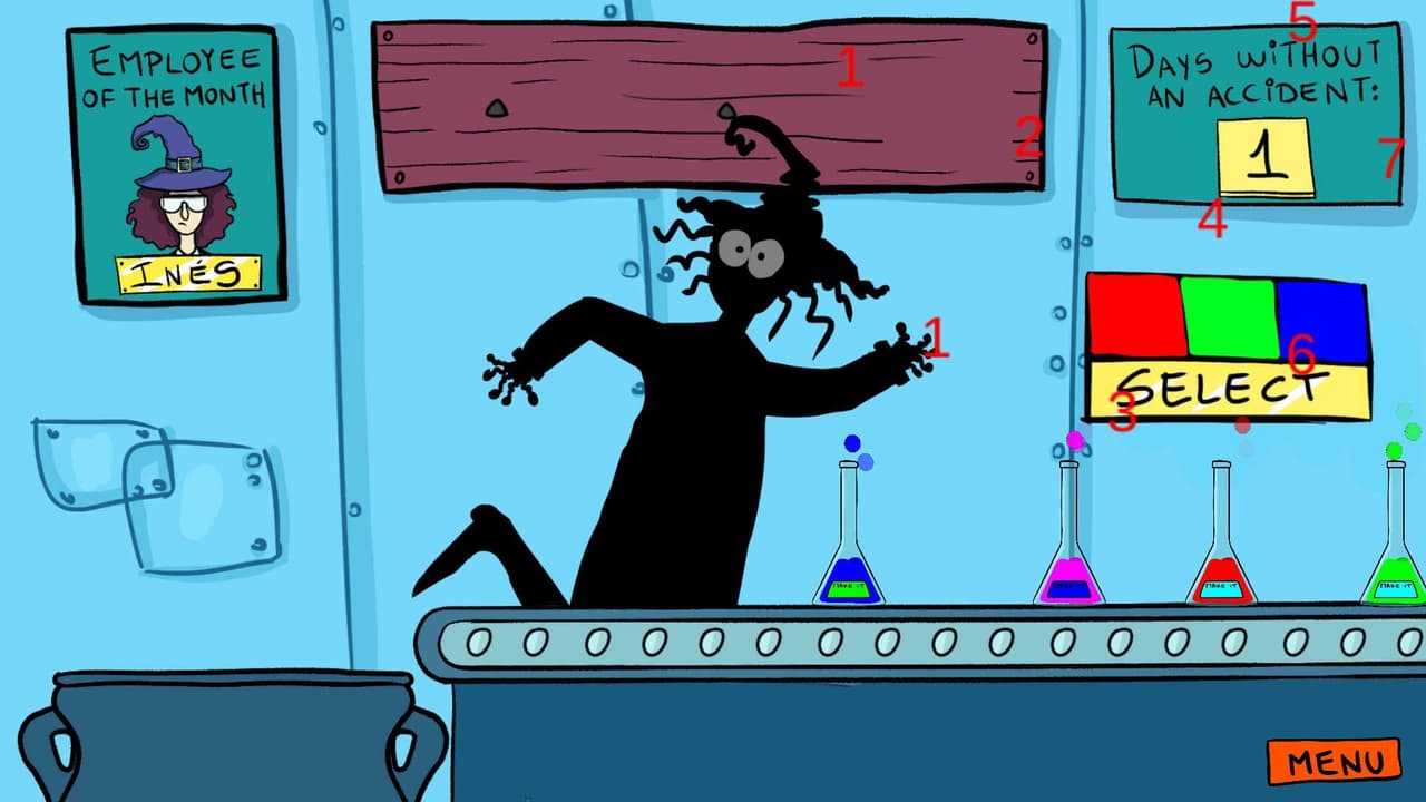 Ines Table´s Unstable Potion Factory screenshot 4
