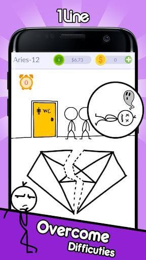 One Line - Stickman Story screenshot 2