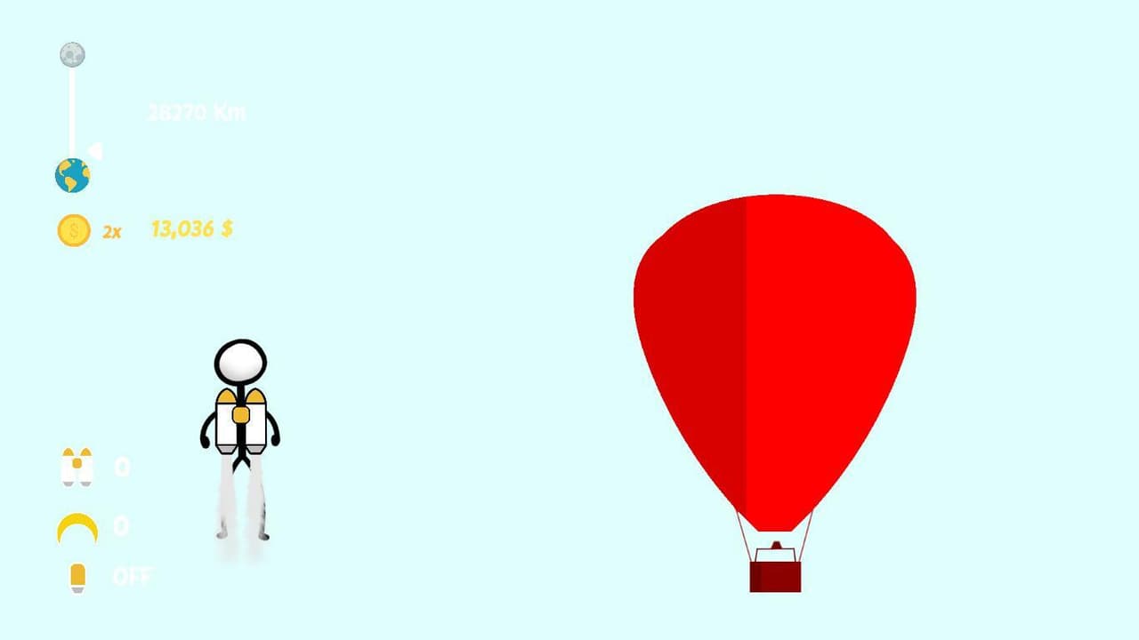 JetBoy Love Story in Moon screenshot 6