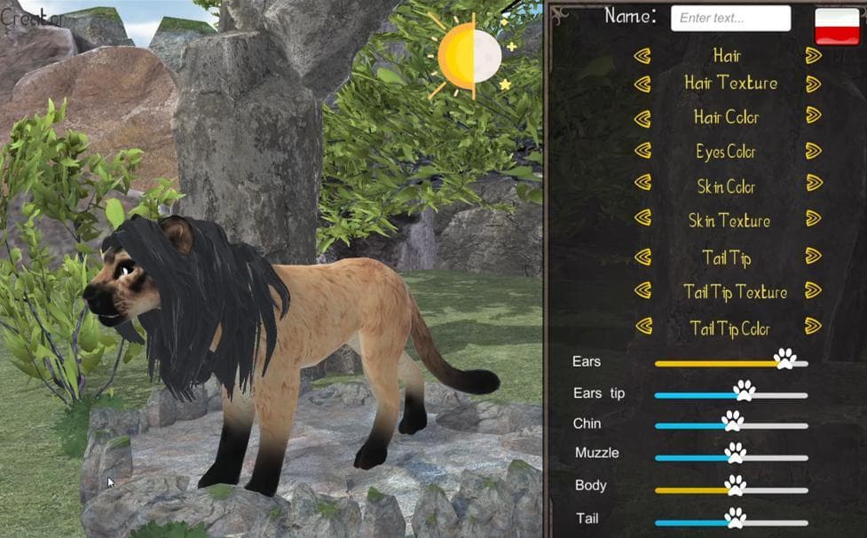 Lion Character Creator screenshot 2