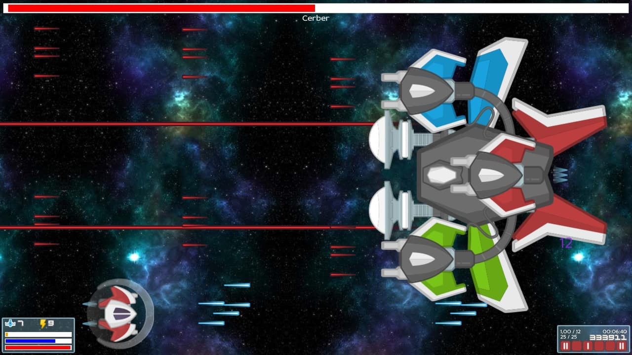Nuts Space Shooter (itch) screenshot 4