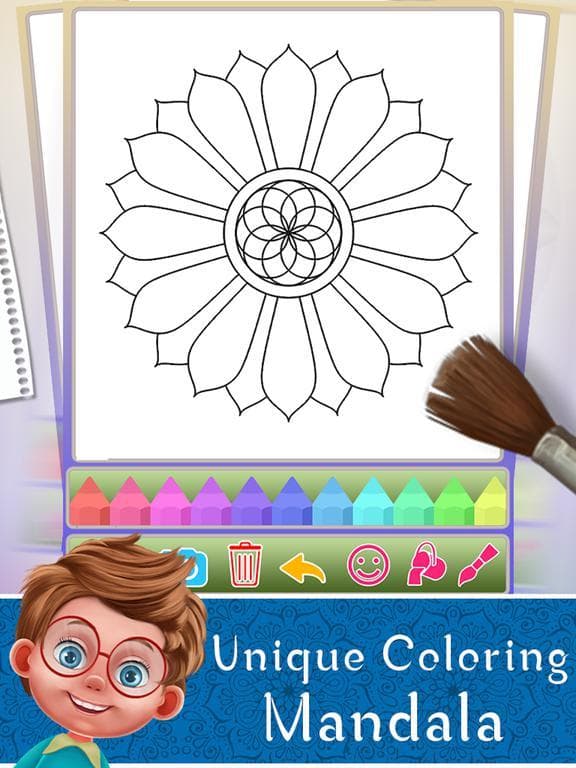 Mandala Coloring Books screenshot 4