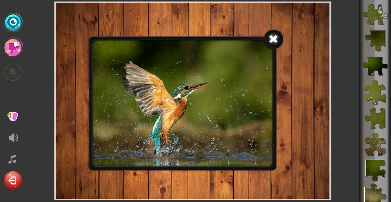 Nature & Wildlife - Jigsaw Puzzle (itch) screenshot 2