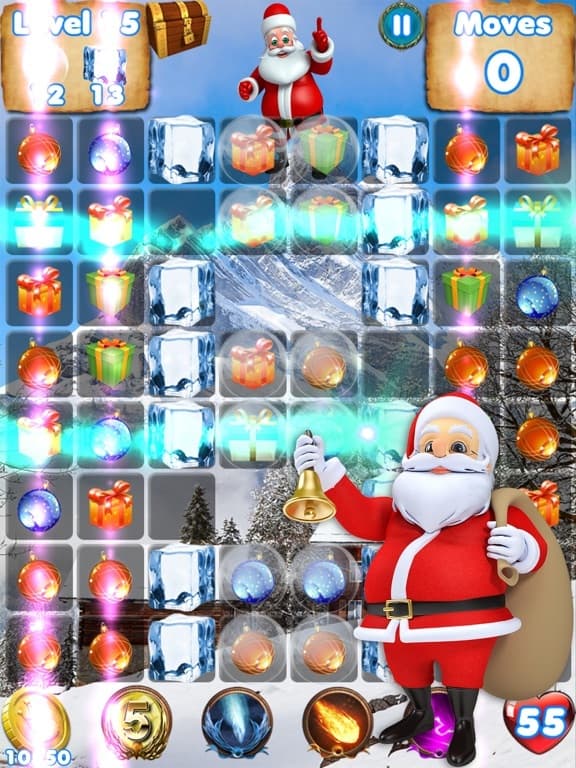Santa Claus Calls You - 3D christmas games tracker screenshot 6