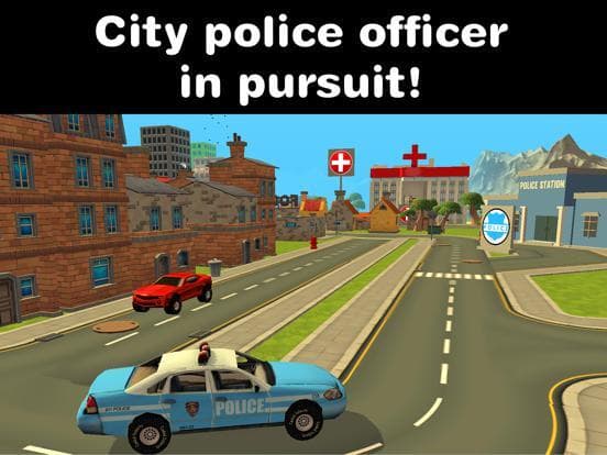Police Car Race Chase Sim 911 screenshot 5