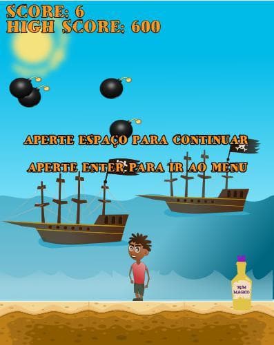Pirates bomb rush screenshot 2