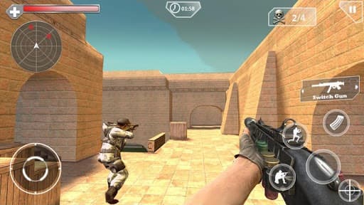 Shoot Strike Gun Fire screenshot 4