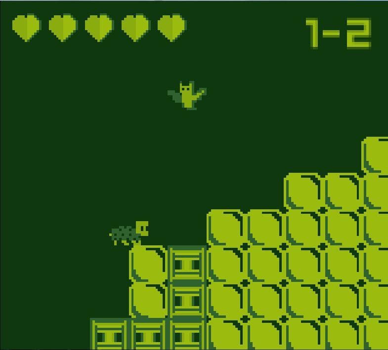 A turtle in a pixelated planet screenshot 4