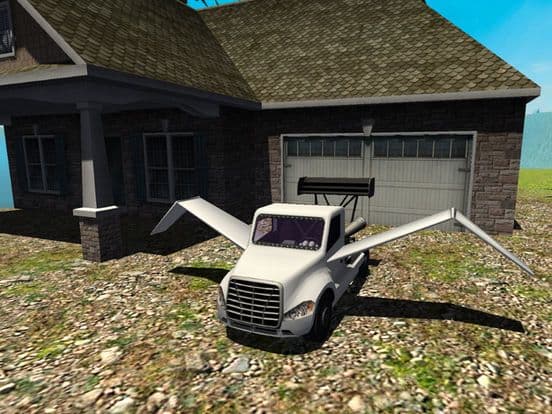 Flying Car Simulator: Jet Truck - Airplane Pilot screenshot 6