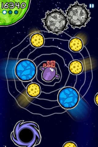 Crunchy Planets - An addictive planet eating game! screenshot 5