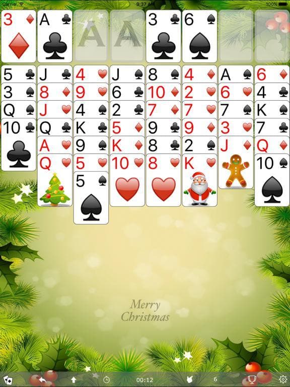 Freecell for Christmas screenshot 3