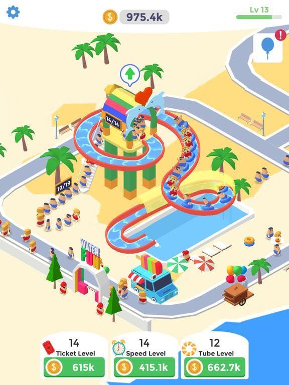 Idle Aqua Park screenshot 4