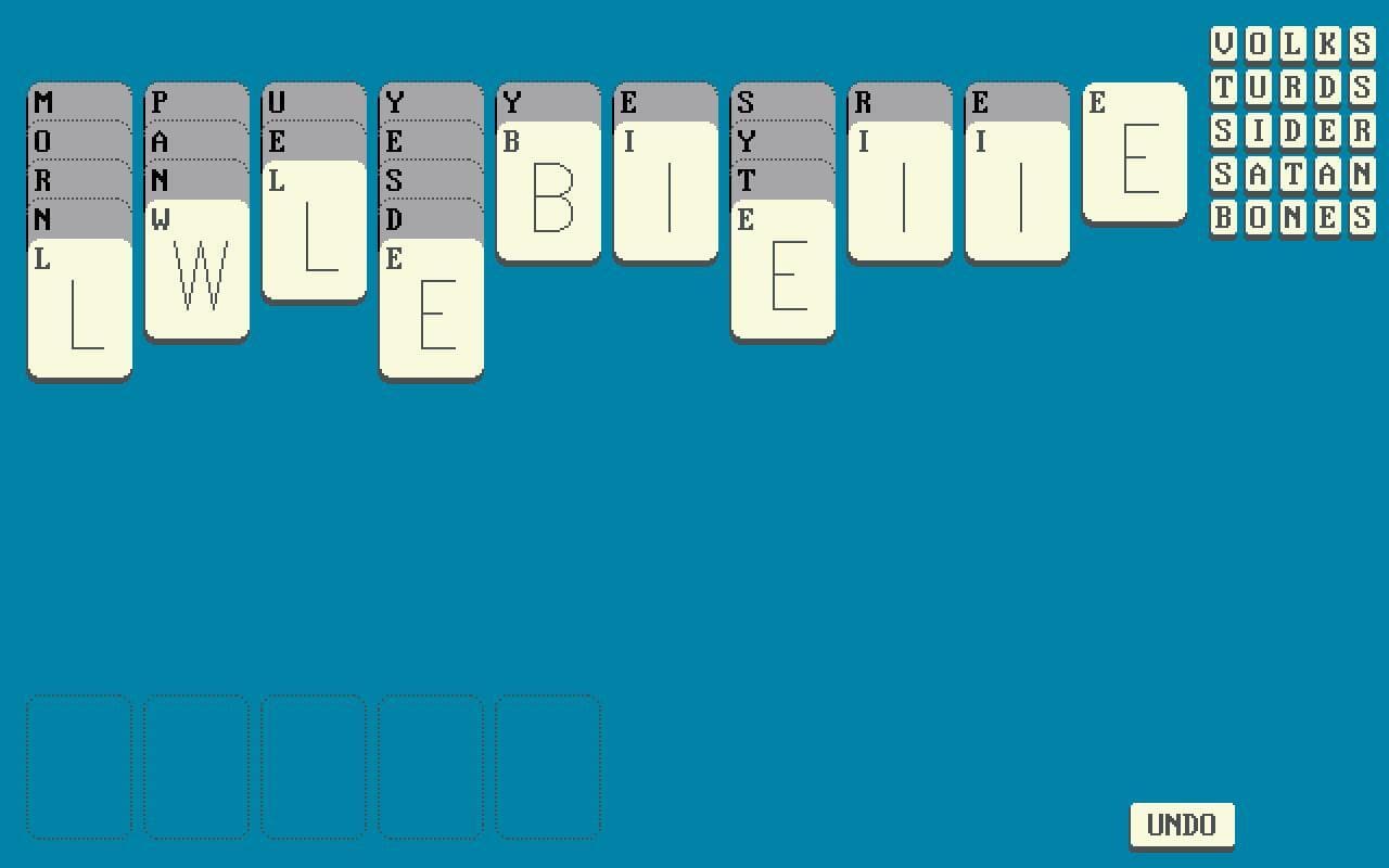 Word Solitaire screenshot 3