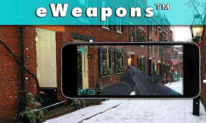 Gun Camera 3D Weapon Simulator AR Game (gravitycode) screenshot 3