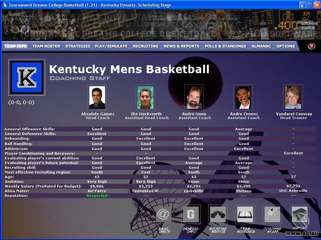 Tournament Dreams College Basketball screenshot 4