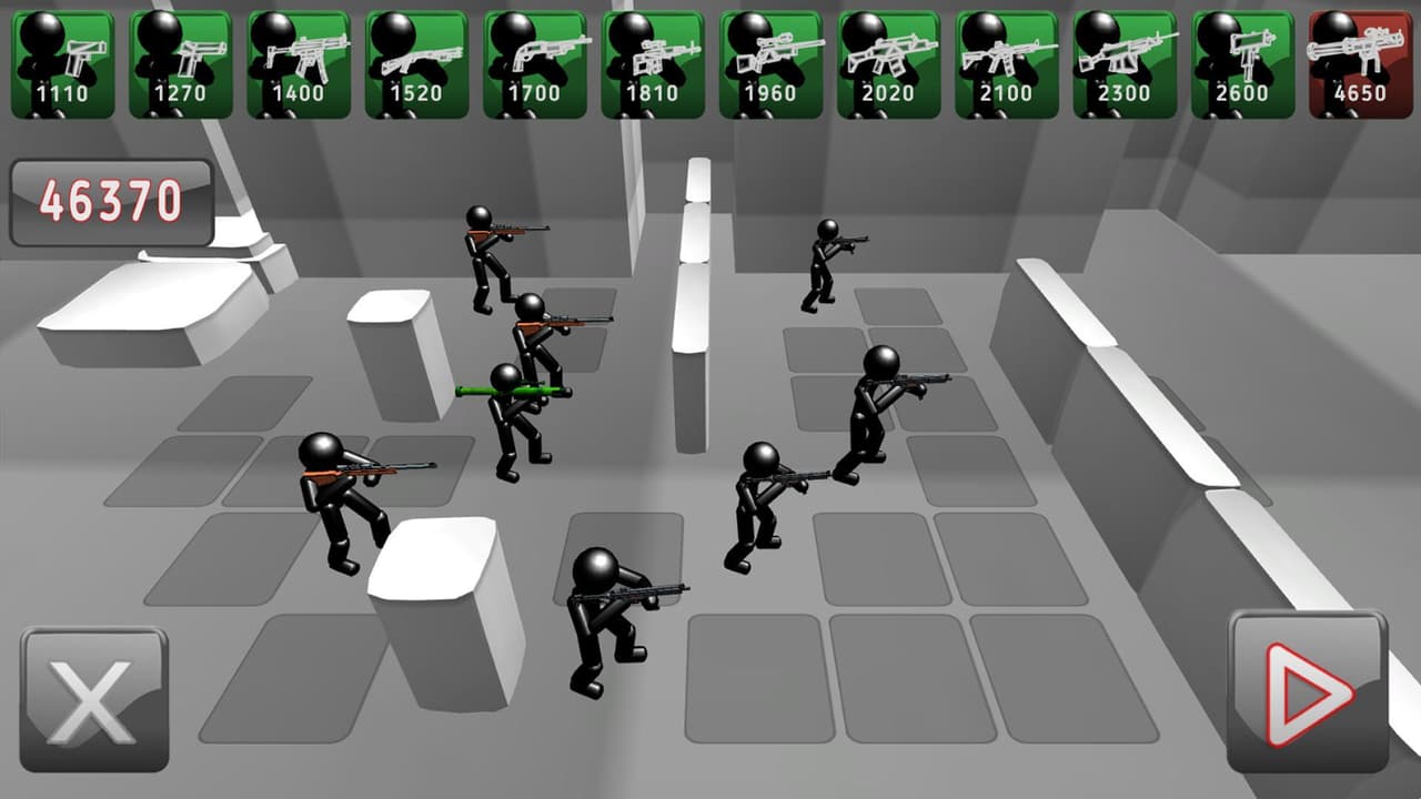 Battle Simulator: Counter Stickman (itch) screenshot 2