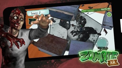 Zombie Augmented Reality (AR) screenshot 2