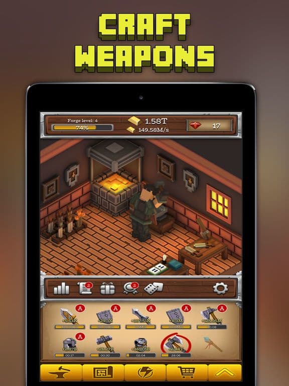 ForgeCraft - Idle Tycoon screenshot 2