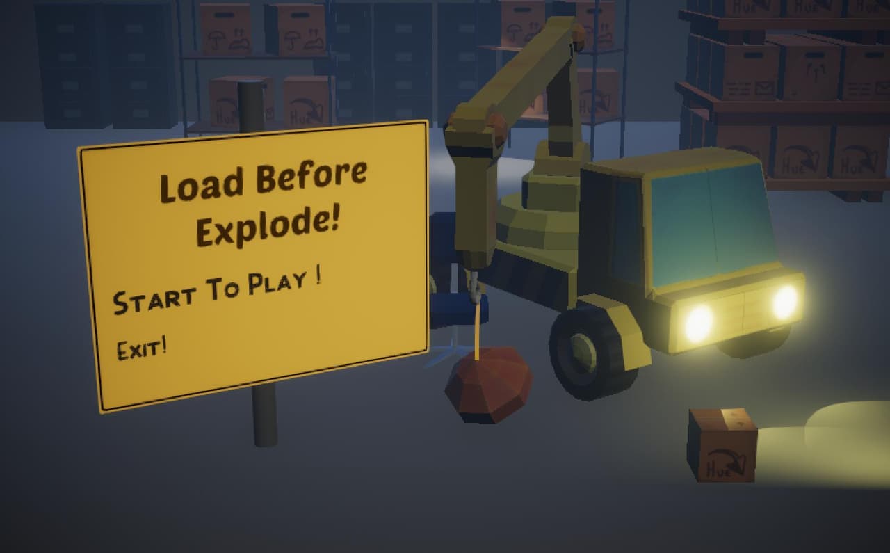 Load before explode!