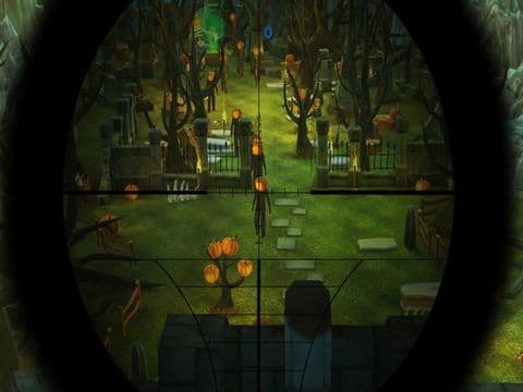 Halloween Carved Pumpkin Zombie Sniper 3D!