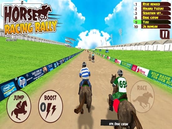 Horse Riding Racing Rally screenshot 6