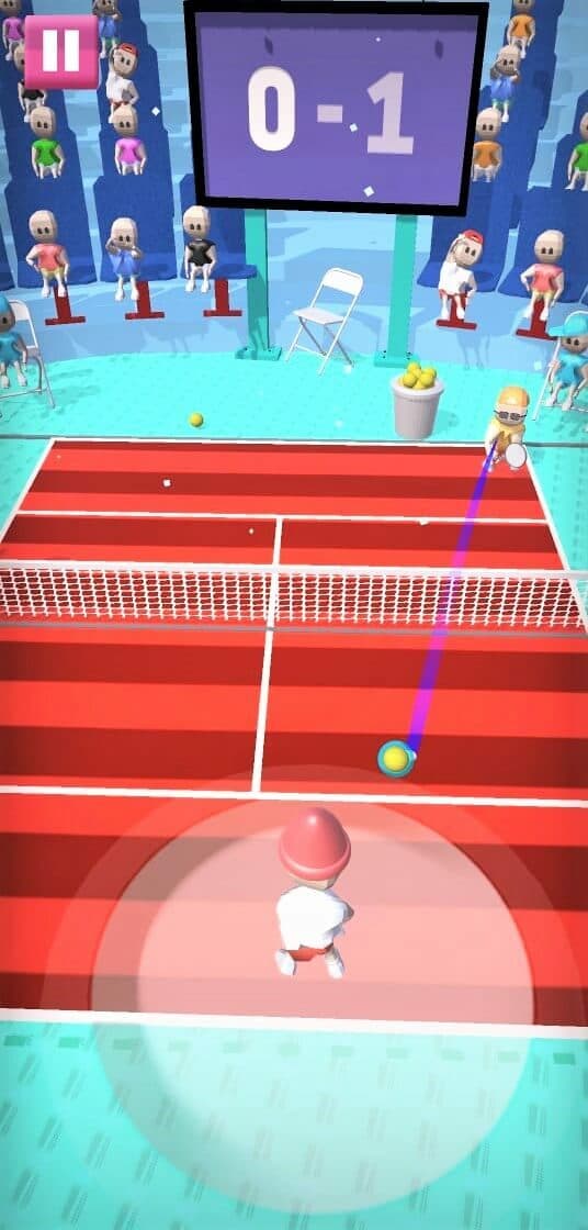 Pro Tennis Clash Challenge World Tour screenshot 3