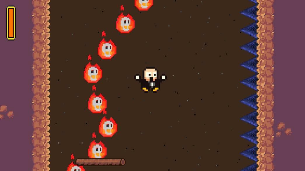 Tuxedo, Watch out for the rock! screenshot 3