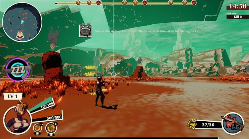 XENO WIPEOUT! screenshot 2
