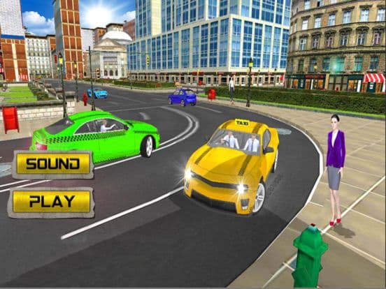 Modern Taxi Parking 2018 screenshot 2