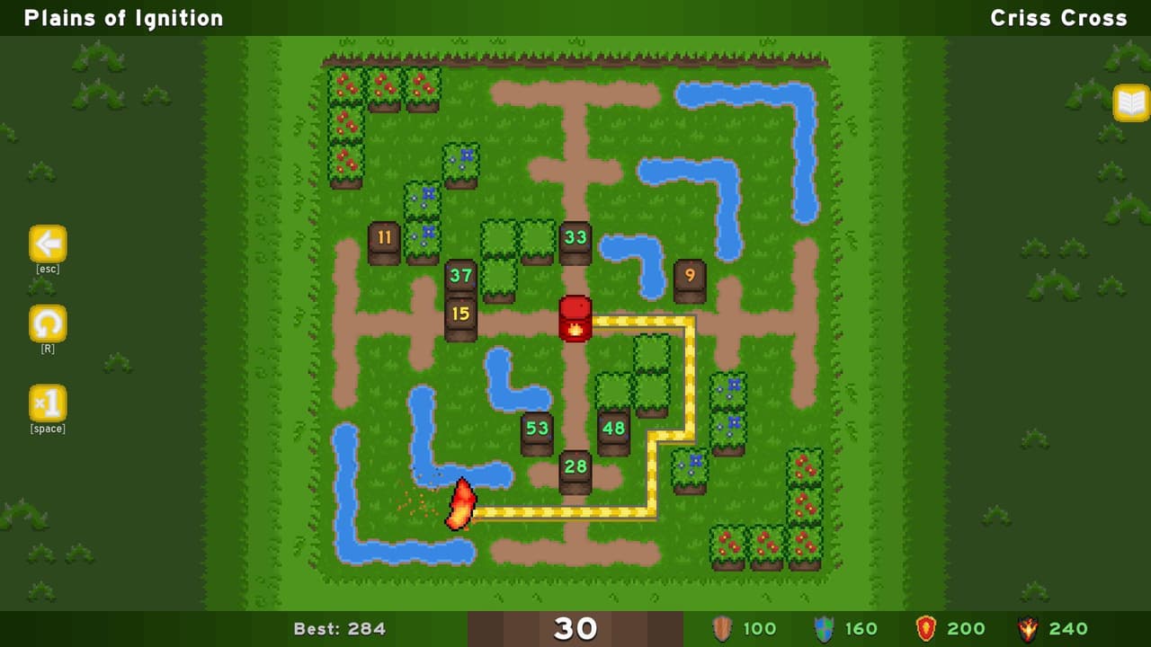 Maze Ablaze (itch) screenshot 2