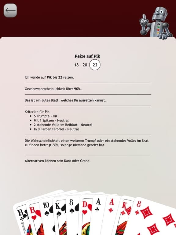 Skat Coach screenshot 3