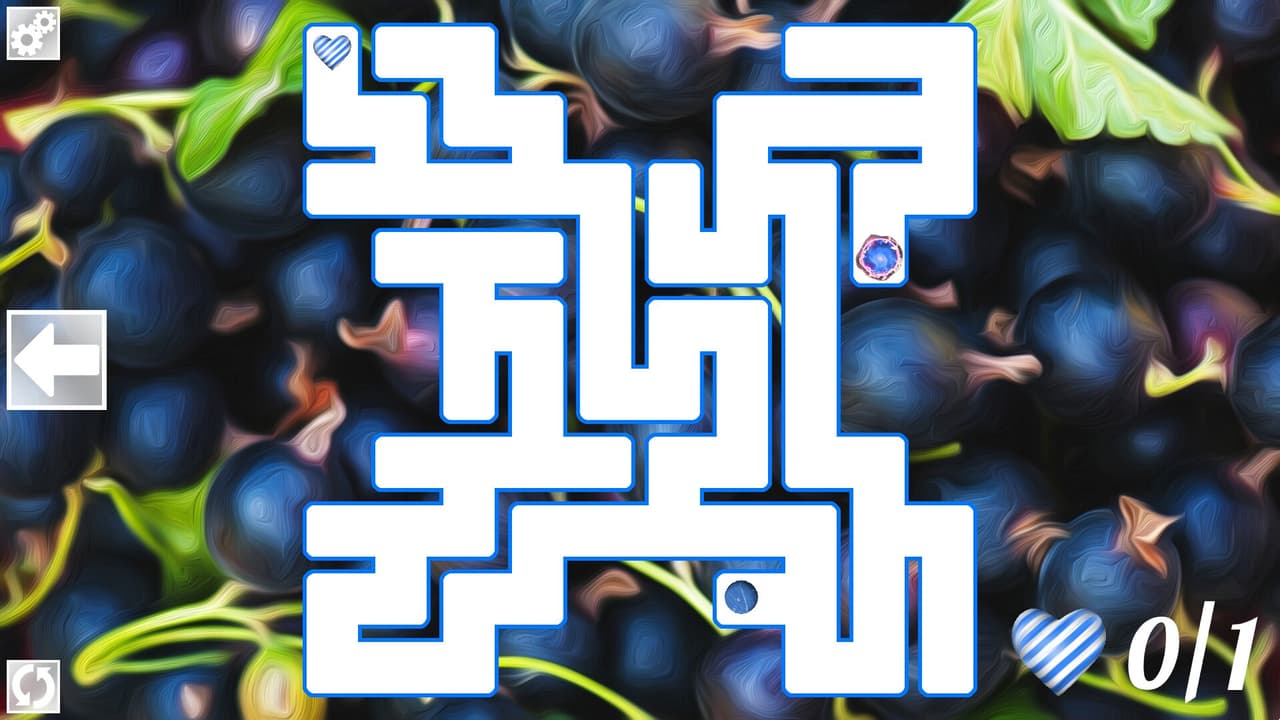 Maze Art: Blue