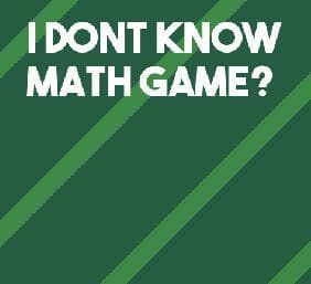 i dont know math game?