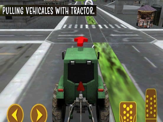 Chained Tractor Towing Car screenshot 2