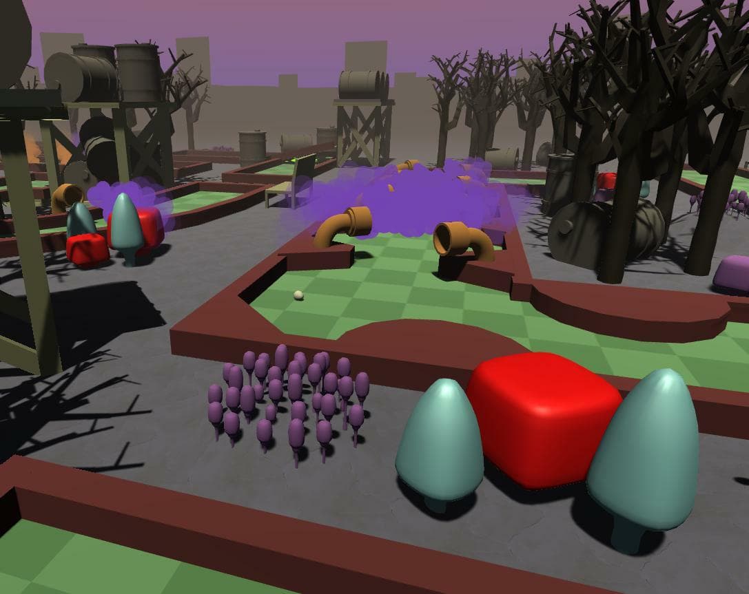 Planet Plutonium Putt-Putt screenshot 4