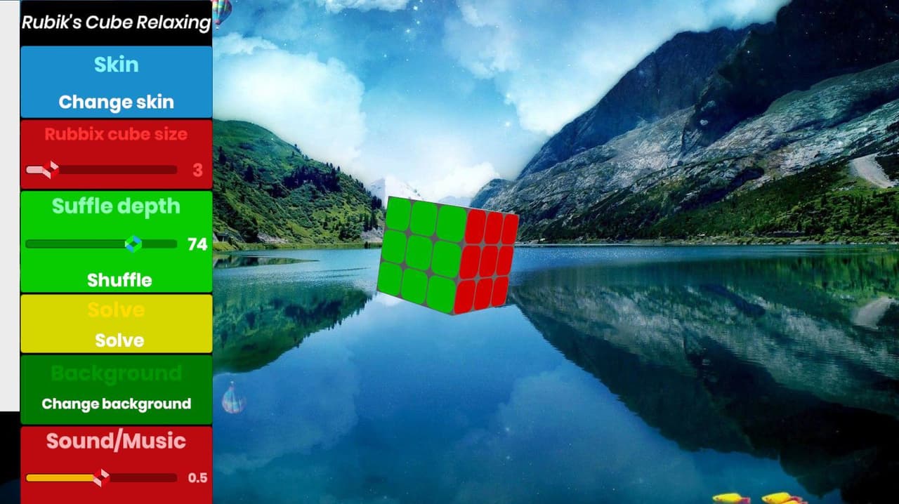 Rubiks Cube Relaxing
