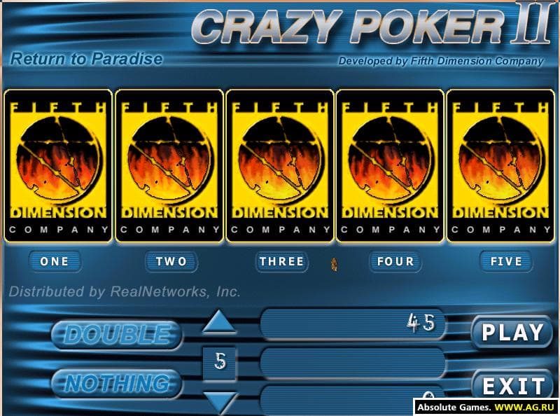 Crazy Poker 2: Return to Paradise screenshot 2
